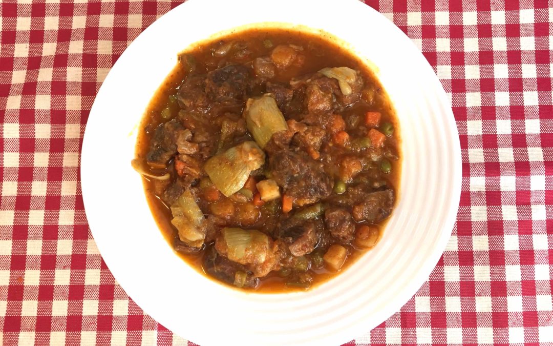 Estofado de carne con verduras