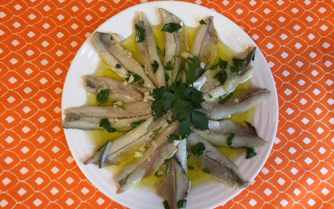 Boquerones en vinagre