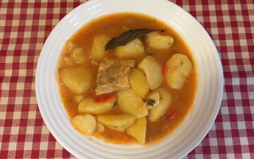 Patatas con bacalao