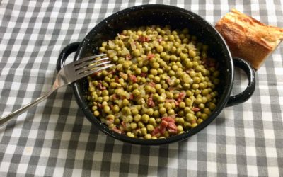 Guisantes con jamón