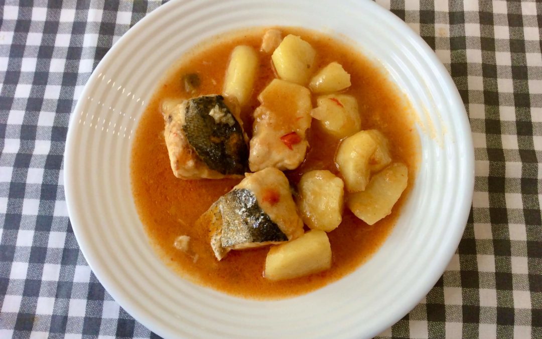 Guiso marinero de merluza con patatas